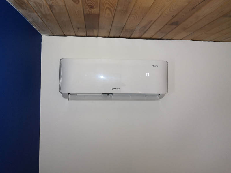 Klimatyzator zainstalowany w Wieliczce